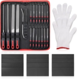 Geevorks 33-teiliges Feilen- und Raspel-Set, Metallfeilen,