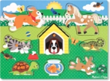 Melissa and Doug Haustiere Holzpuzzle Kinder