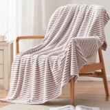 EMME Kuscheldecke Flauschig Decke, Fleece-Überwurfdecke, weich, Plüsch, warme und gemütliche Decke