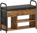 VASAGLE Schuhbank mit Sitzfläche,