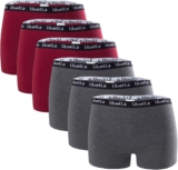 Libella® Panties Boxershorts Damen 6er Pack Hipsters Unterhose Unterwäsche Set Baumwolle