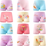 Charmi Mädchen Unterhosen Boxershorts Unterwäsche 12er-Pack