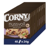 Nussriegel Corny nussvoll Nuss und Traube, mit Rosinen