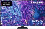 Samsung QLED 4K Q70D Fernseher 85 Zoll, Samsung TV mit AI Quantum Prozessor 4K