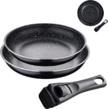BERGNER Click & Cook Black Edition | Bratpfannen Set