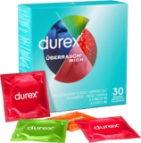 Durex Überrasch Mich Kondome-Mix – Mischung mit 4 verschiedenen Kondom-Sorten 30er-Pack