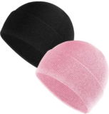 Sibba Unisex Mütze 2 Teilige Weich Leicht Winter Gestrickt