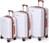 TAN.TOMI Koffer Set 3 Teilig Hartschale, Kofferset