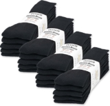 Occulto Herren Schwarze Freizeit Tennissocken