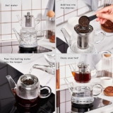 Karaca Dora Teekanne aus Glas,