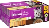 Whiskas 1+ Katzennassfutter Ragout Geflügel Auswahl in Gelee, 40x85g