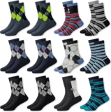 MC.TAM Jungen Mädchen Herren Damen Kinder Unisex Bunte Socken 12 Paar 90% Baumwolle