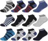 MC.TAM Jungen Mädchen Herren Damen Kinder Unisex Bunte Socken 12 Paar 90% Baumwolle