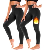 TNNZEET 2er Pack Thermo Leggings Damen