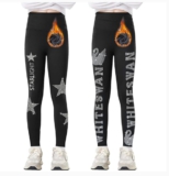 Tilozs Mädchen Thermoleggings Gefütterte Winter Hosen 2er-Pack