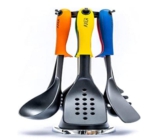 Set Küchenutensilien aus Nylon und Edelstahl (Nylon)