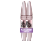 Maybelline New York Schwarze Mascara für vollere, 2er-Pack
