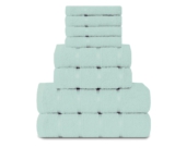 GC GAVENO CAVAILIA Boston Handtuch-Set, 100% Baumwolle, weich und gemütlich, saugfähig, Badzubehör, 8-teilig