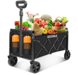 Bollerwagen Faltbar Handwagen mit Getränkehalter