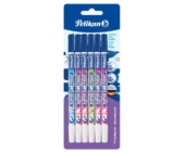 Pelikan Tintenlöscher Super-Pirat 850, 6 Stück, farblich sortiert