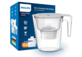 Philips Water Philips Wasserfilterkanne +6 Micro X-Clean Ersatzfilterkartuschen