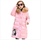 Tilozs Winterjacke Mädchen Wintermantel Warme Parka Stepp Mantel