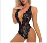 JENCVNL Damen Sexy Body Dessous Babydoll Body