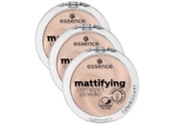 essence cosmetics mattifying compact powder, Puder, Nr. 11 pastel beige, nude, für Mischhaut