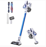 Monzana® Akku Staubsauger Kabellos Schnellladefunktion Beutellos 40min