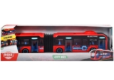 Dickie Toys – Spielzeug-Bus Volvo (rot) – lenkbarer City Bus (40 cm)