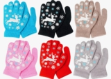 Cosiesnest 6 Pairs of Acrylic children’s knitted gloves Kids Warm
