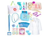Hot Bee Arztkoffer Kinder ab 2 3 4 5 Jahre, Doktorkoffer