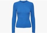 PIECES A/S Women’s Pccrista Ls O-Neck Knit Noos Bc Sweater