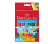 FABER-CASTELL 554201 – Filzstift Castle, 12er Kartonetui