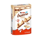 Kinder Bueno White Schokoriegel, 6 x 19.5g