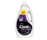 Coral Farbschutz Schwarz Waschmittel Flüssigwaschmittel für Farben länger wie neu XXL 60 WL