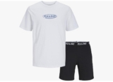 JACK&JONES JUNIOR Jungen Jacoliver Ss Tee and Shorts Set Jnr T-Shirt
