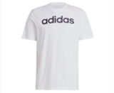 adidas Herren Essentials Single Jersey Linear Embroidered Logo Langarm T-Shirt