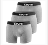 Levi’s Herren Boxershort Print Limited Grey Edition 3er Pack – Grey New One – Gr. XXL