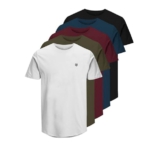 JACK & JONES Male T-Shirt Logo Rundhals T-Shirt