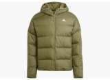 adidas Herren Essentials Midweight Down Hooded Jacket Daunenjacke