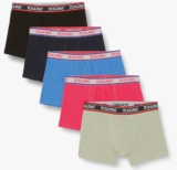 JACK & JONES Herren Boxershorts 5er-Pack