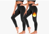 TNNZEET 2er Pack Thermo Leggings Damen Thermoleggins