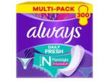 Always Daily Fresh Slim Flexistyle 300 Slipeinlagen (Sparpackung 3×100 Stück)