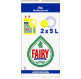 Fairy Professional Lemon Handgeschirrspülmittel, 2er Pack x 2 x 5L(10L)