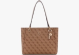 GUESS Damen Noelle Noel, Klein Tragetasche, Schultertasche