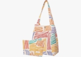 patinadrift Cord Tasche Damen, Groß Umhängetasche Groß Shopper Tasche und Kosmetiktaschen mit Reißverschluss