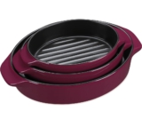 MALACASA, Serie Bake.Bake, 3 teilig Steingut Backform Brotbackform Set