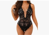 UMIPUBO Dessous Damen Sexy V-Ausschnitt Babydoll