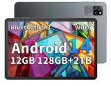 Blackview Tab60 WiFi Tablet 10 Zoll, PC Tablet Android 14, 12GB(4+8Erweiterung) RAM+128GB ROM